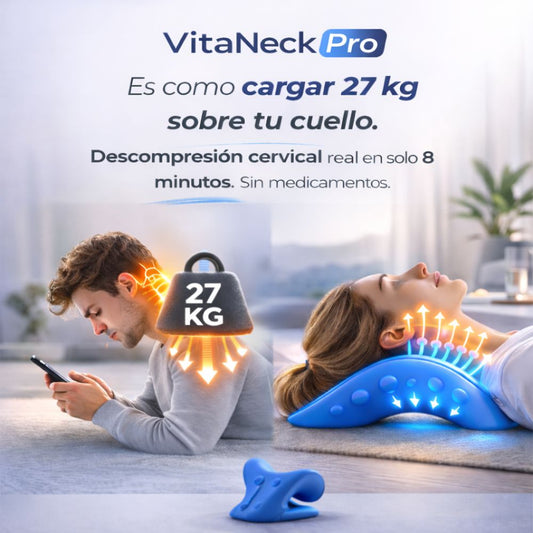 VitaNeck Pro |Descomprime |Corrige la postura |Alivia el dolor